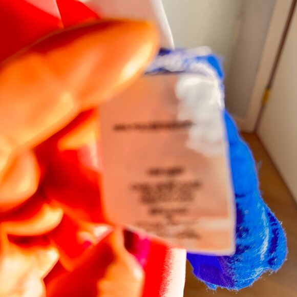 Jardin by Mac & Jac Colorblock Cap Sleeve Blouse – Size M - Picture 4 of 4